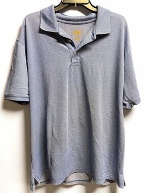 Foundry Supply Co Men’s Polo Shirt 2XL Blue Lightweight Short Sleeve